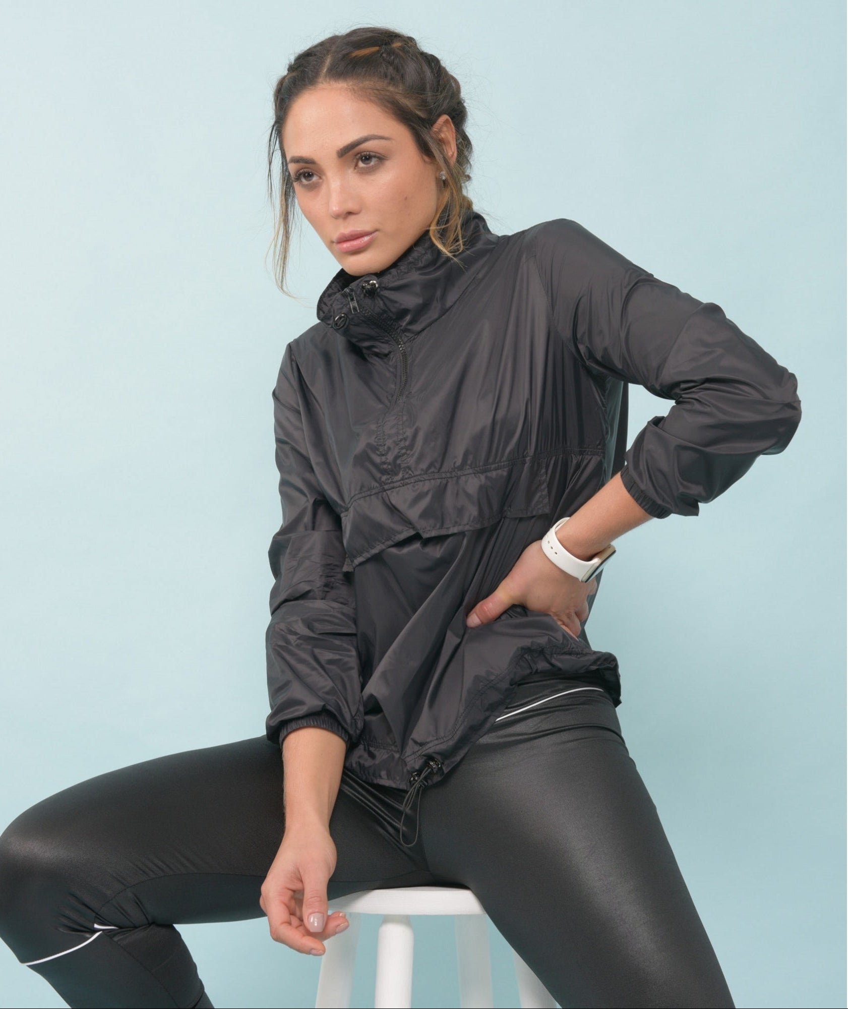 Ultra Lightweight Overhead Foldable Anorak