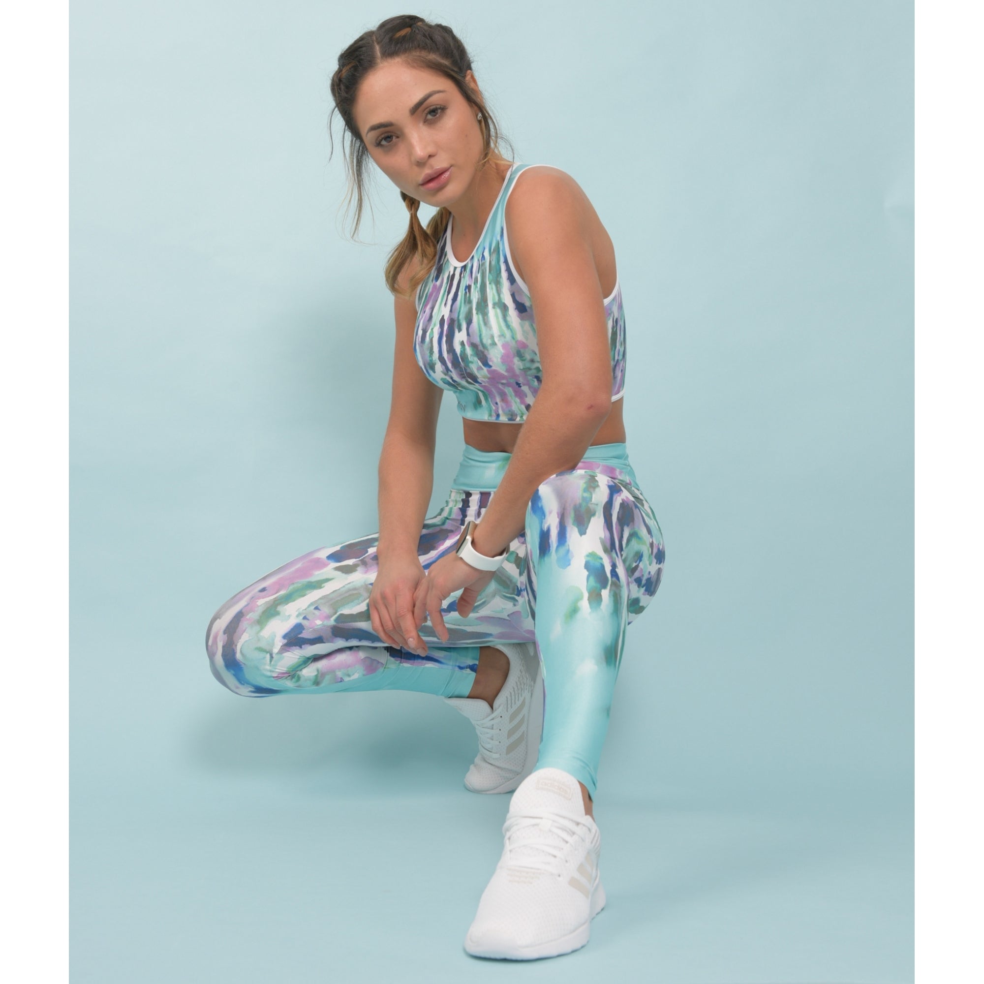 Iced Gems Cire Waxed Fitness Leggings