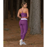 Fast & Furious Purple Light Fitness Leggings