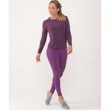 New Colour Purple High Waisted Light Leggings