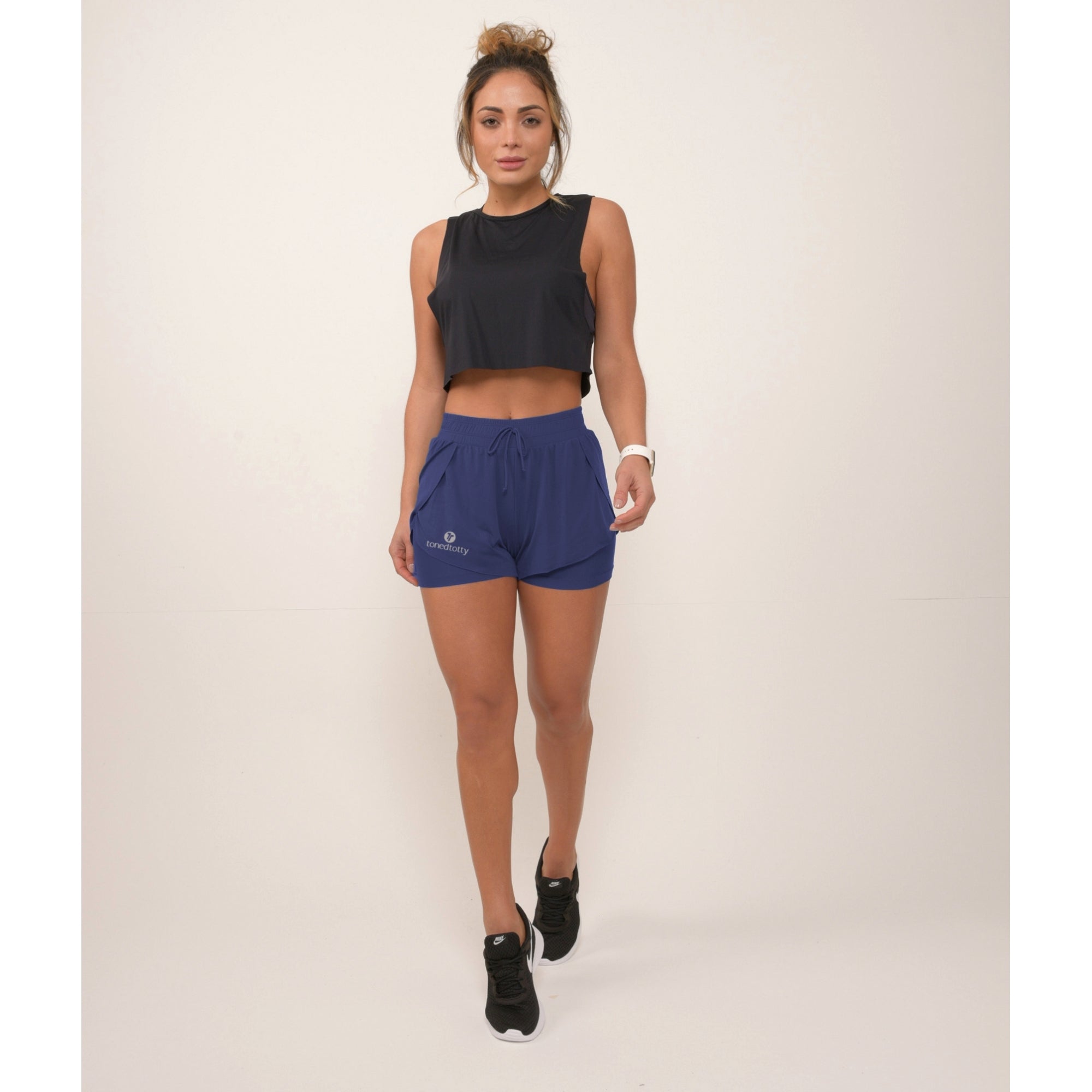 Navy Ultra Light Running Shorts