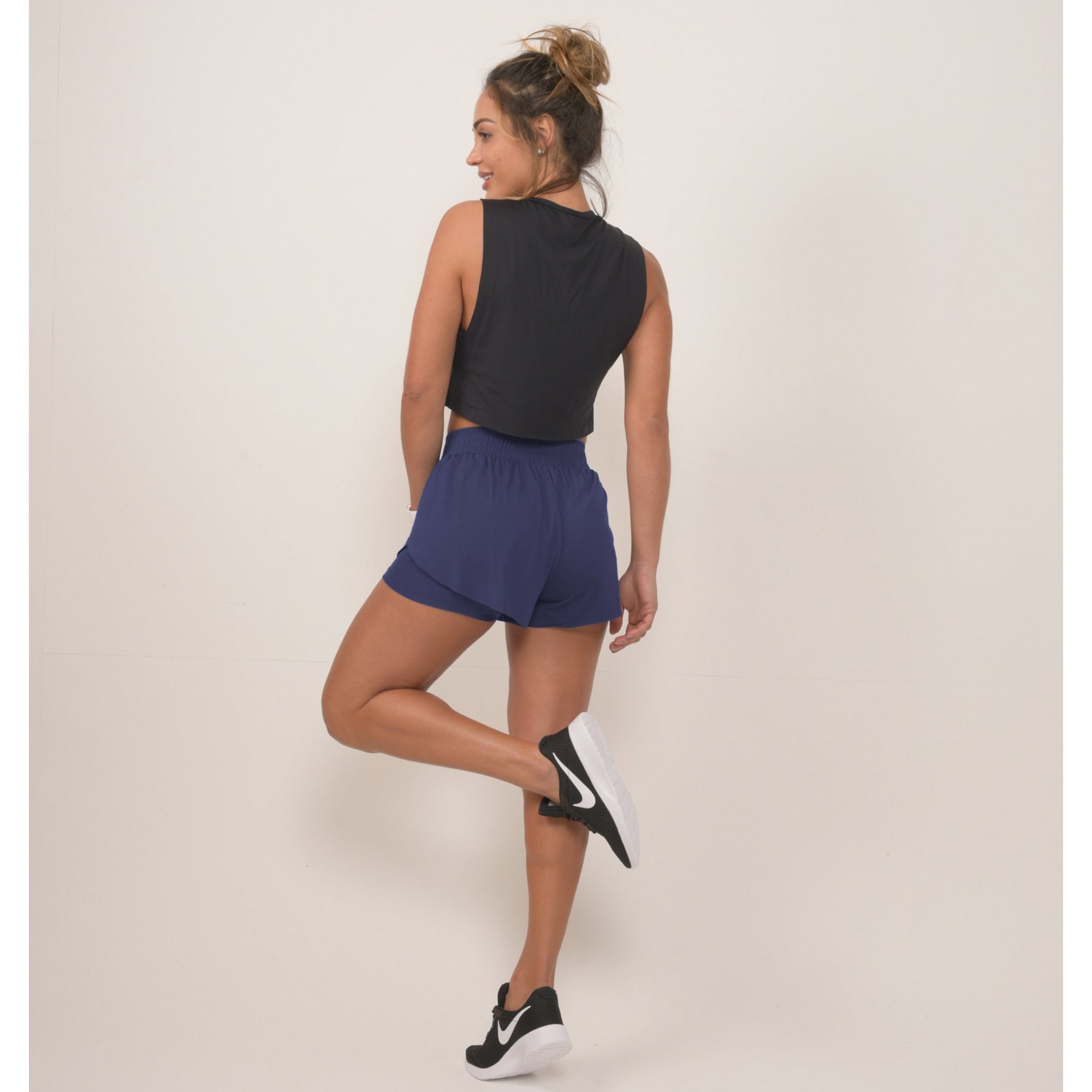 Navy Ultra Light Running Shorts