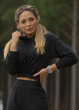 Toned Totty Cropped Hoodie