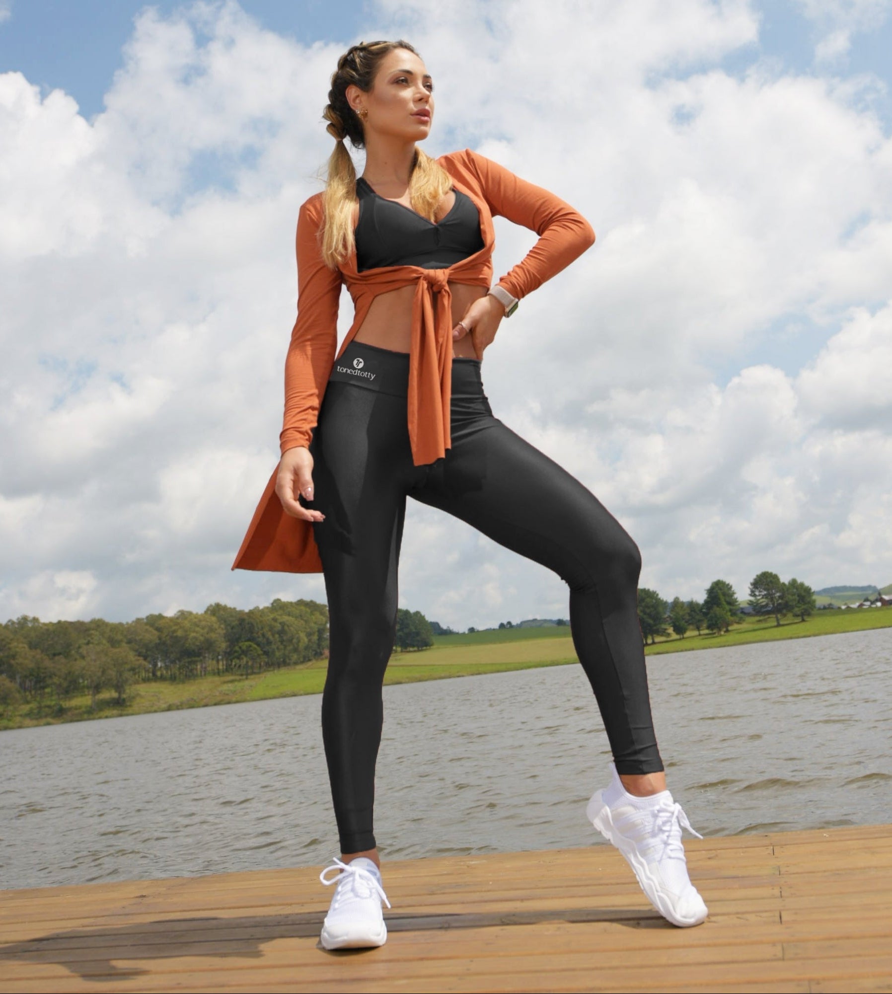 Liquorice / Black Gloss Leggings
