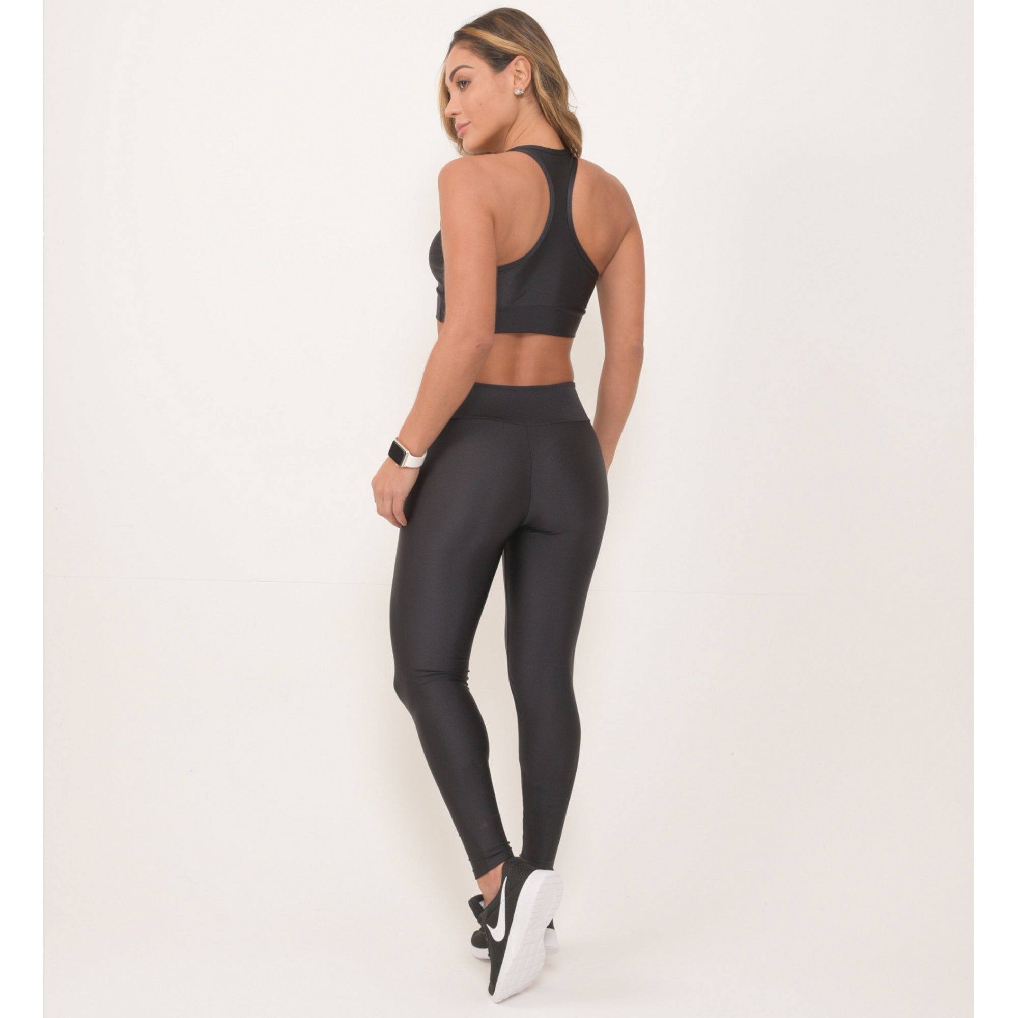 Liquorice / Black Gloss Leggings