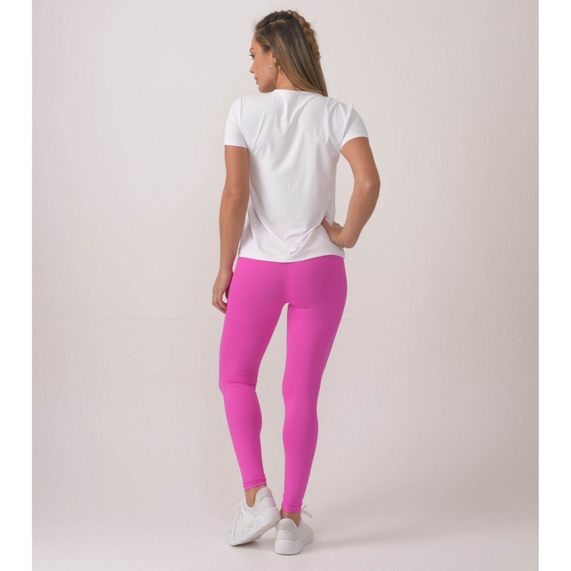 Fuschia Pink Ultra Light Basic Leggings