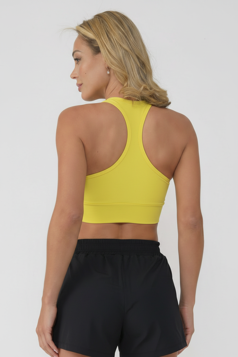 Supplex Sports Bra Yellow
