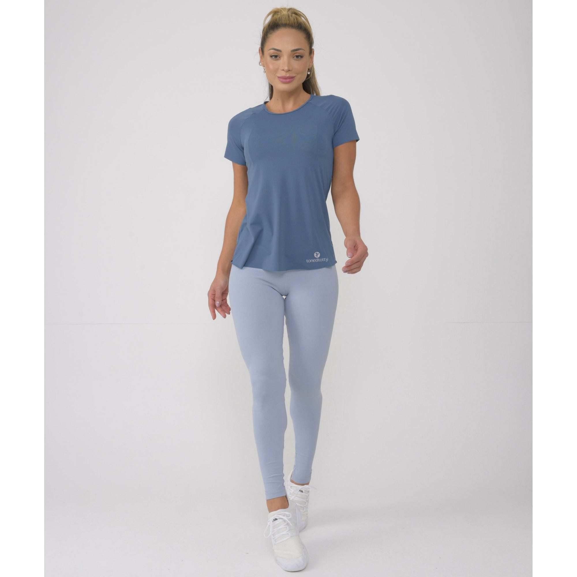 Summer Sky Supplex Fitness Leggings