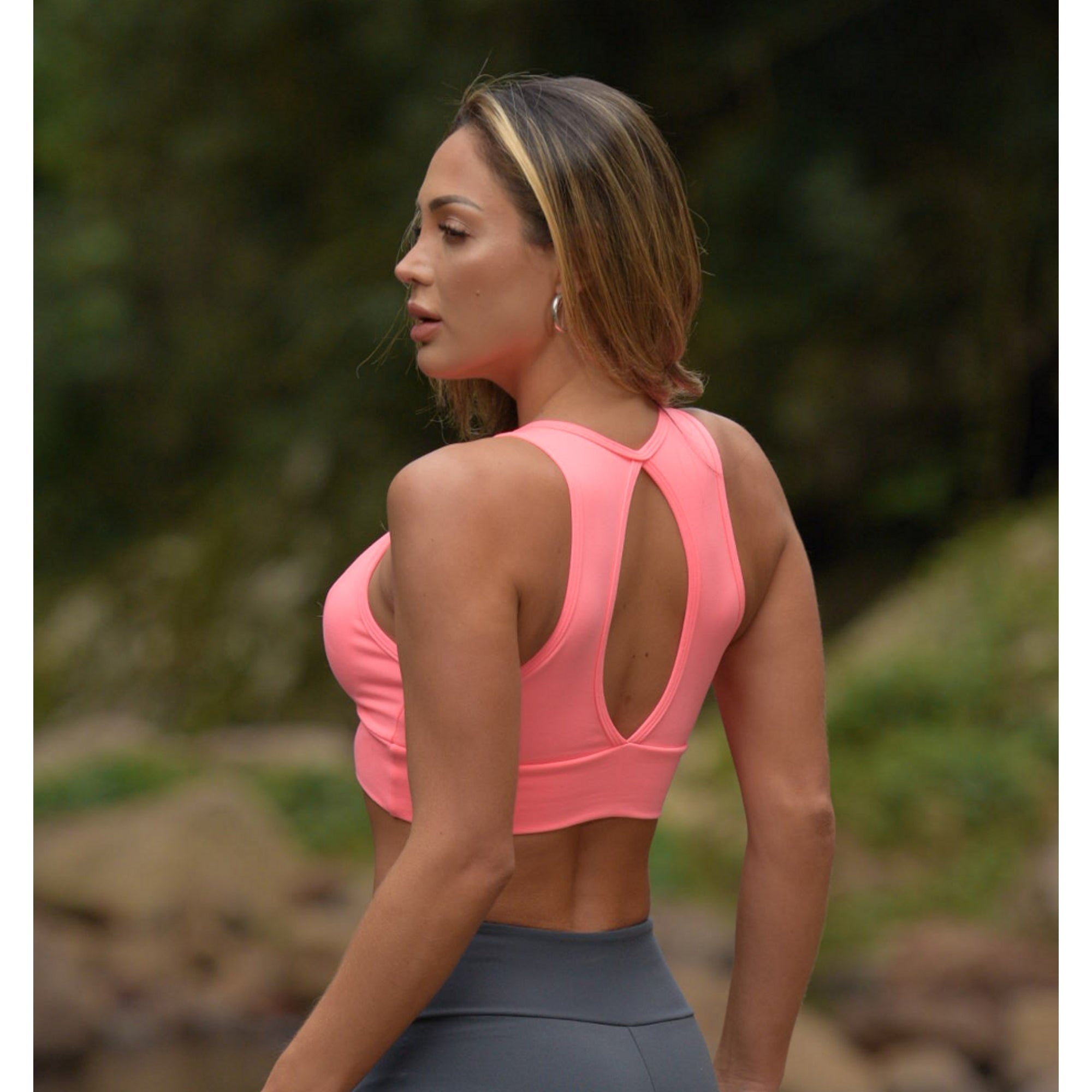 Black Supplex Sports Bra