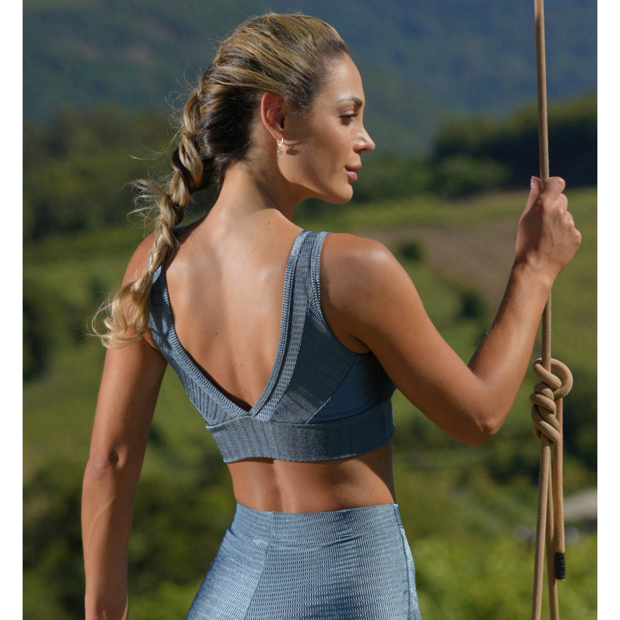 'Icelandic Chi' Vulcão Sports Bra