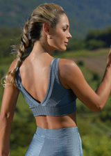 'Icelandic Chi' Vulcão Sports Bra