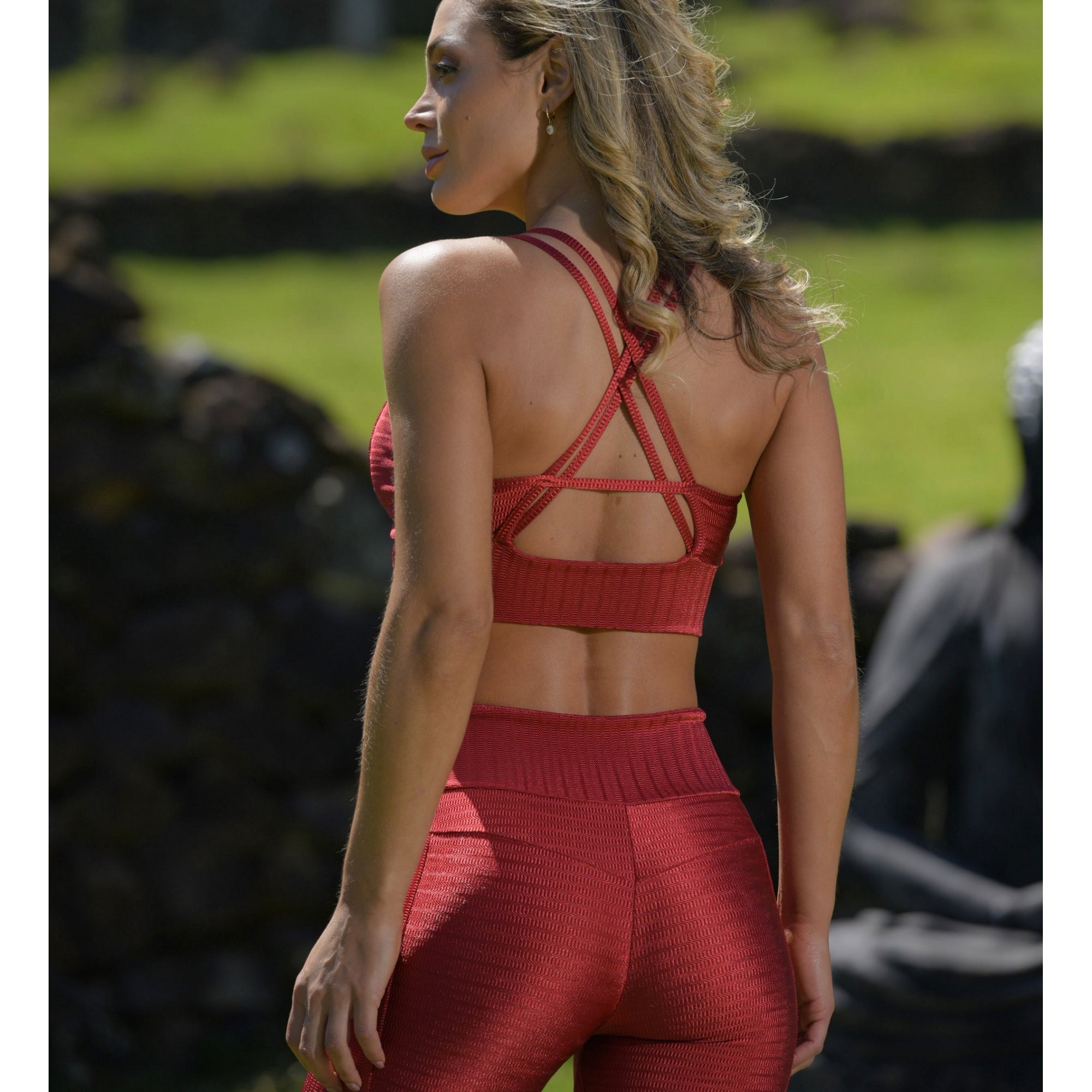 'Indian Summer' Vulcão Leggings