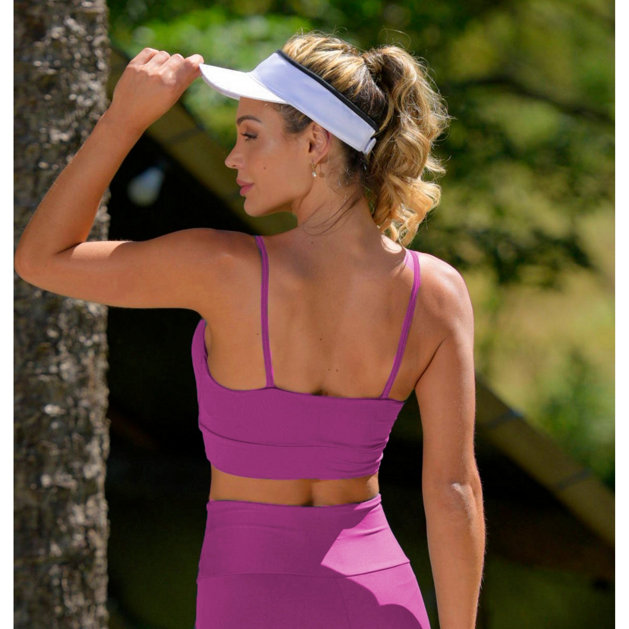 Cerise Light Sports Bra