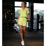 Lime Viscolycra Shorts