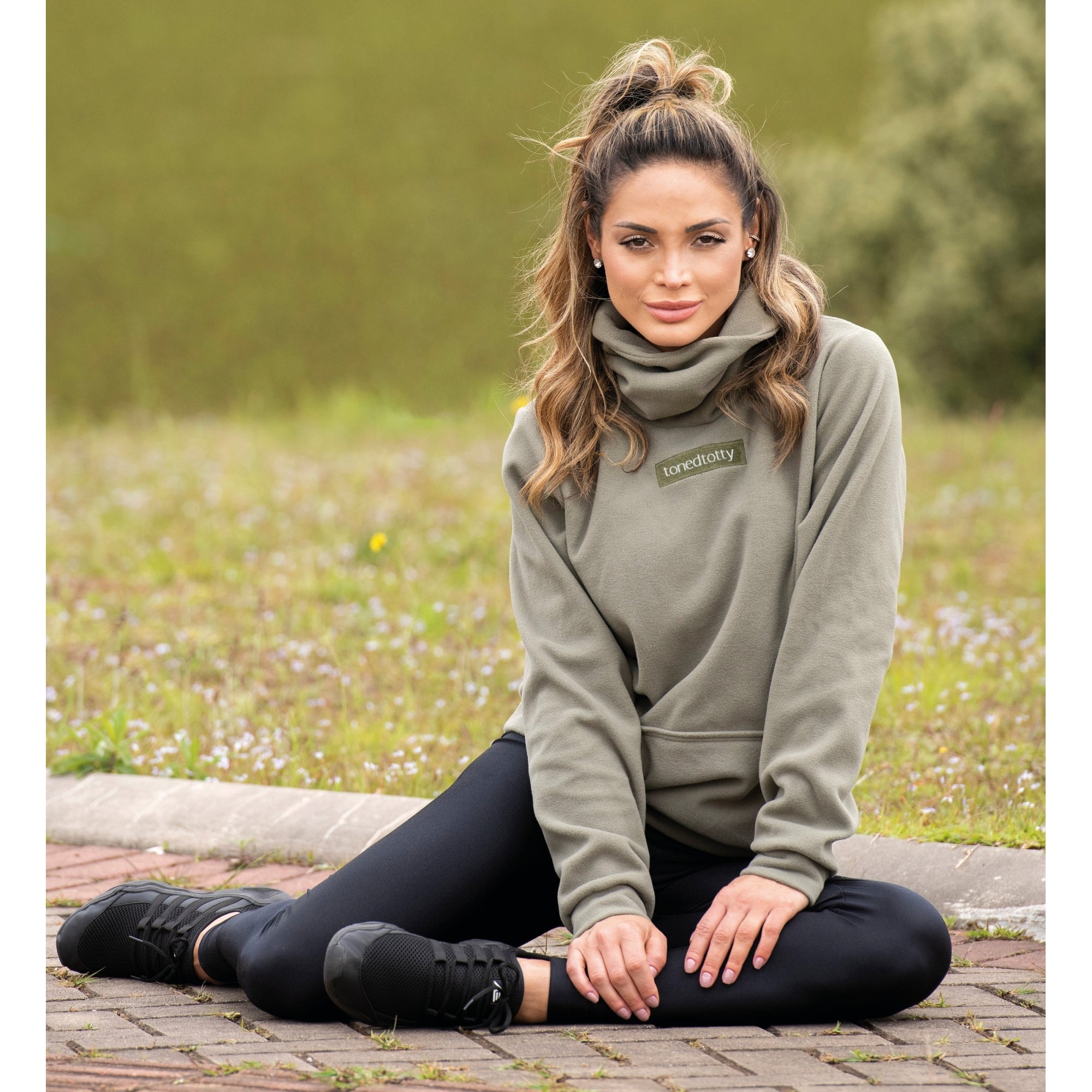 Toned Totty Luxury Fleece Sweatshirt