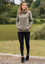 Toned Totty Luxury Fleece Sweatshirt
