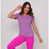 Lilac Womens Sports T-Shirt