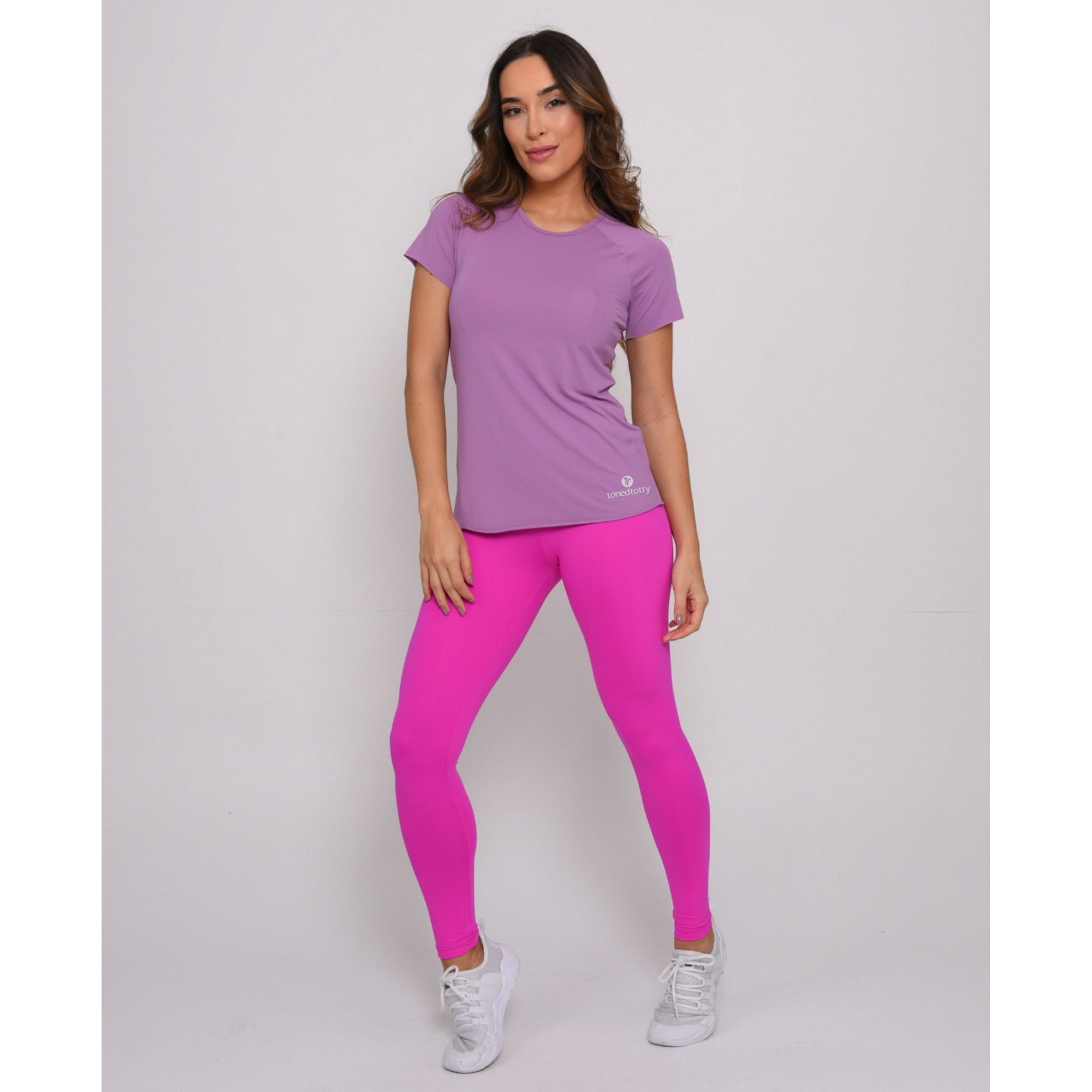 Lilac Womens Sports T-Shirt