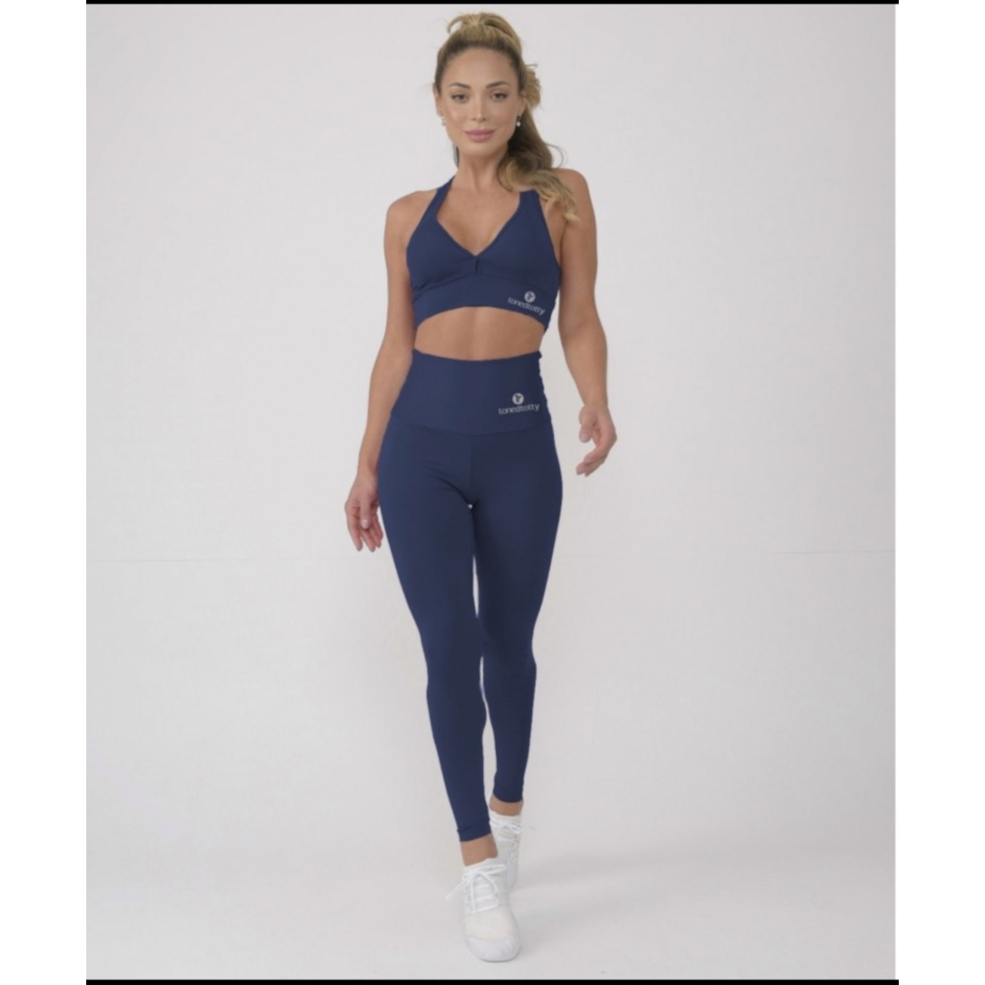 Dark Navy High Waisted Light Leggings