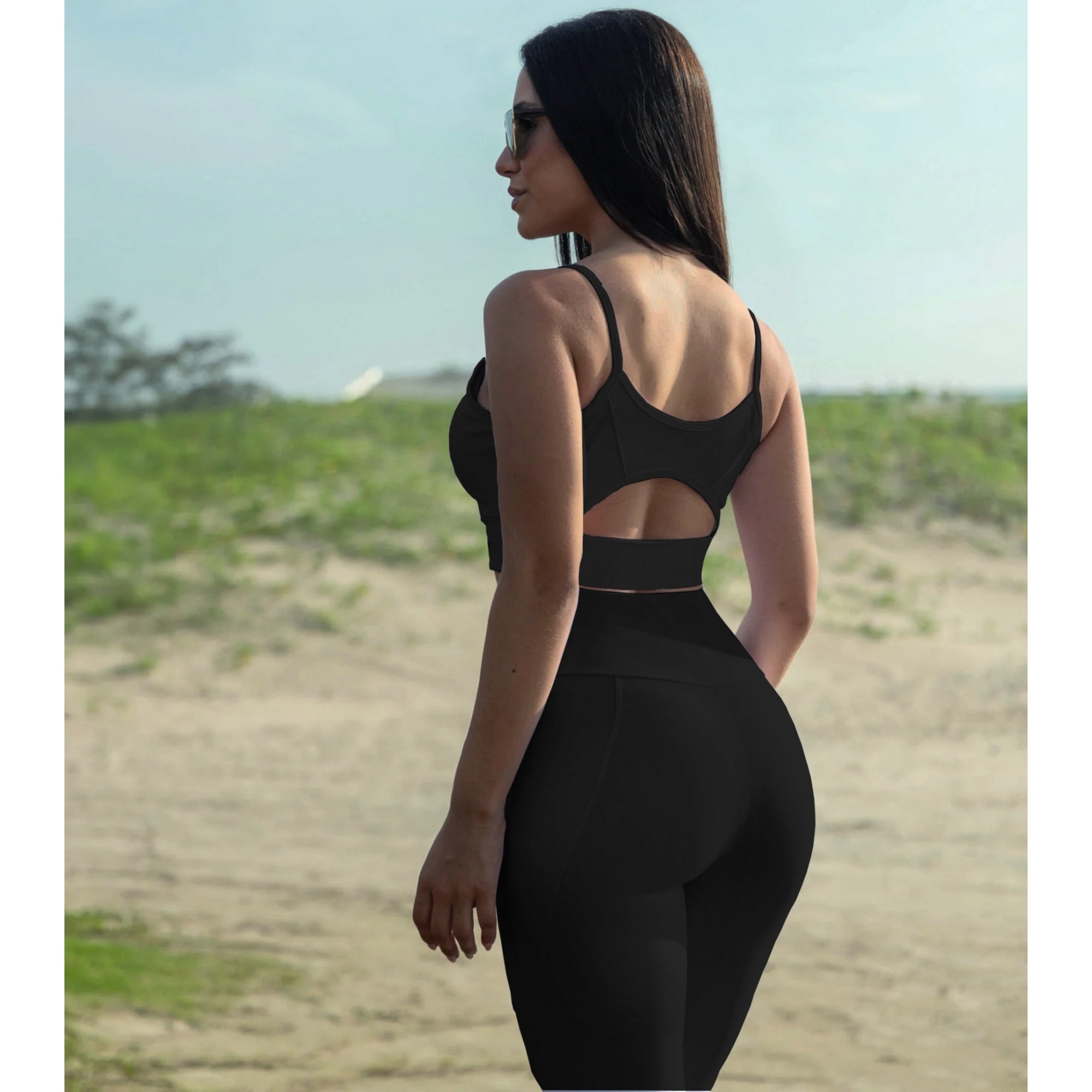 Black High Waist Power Pocket Leggings