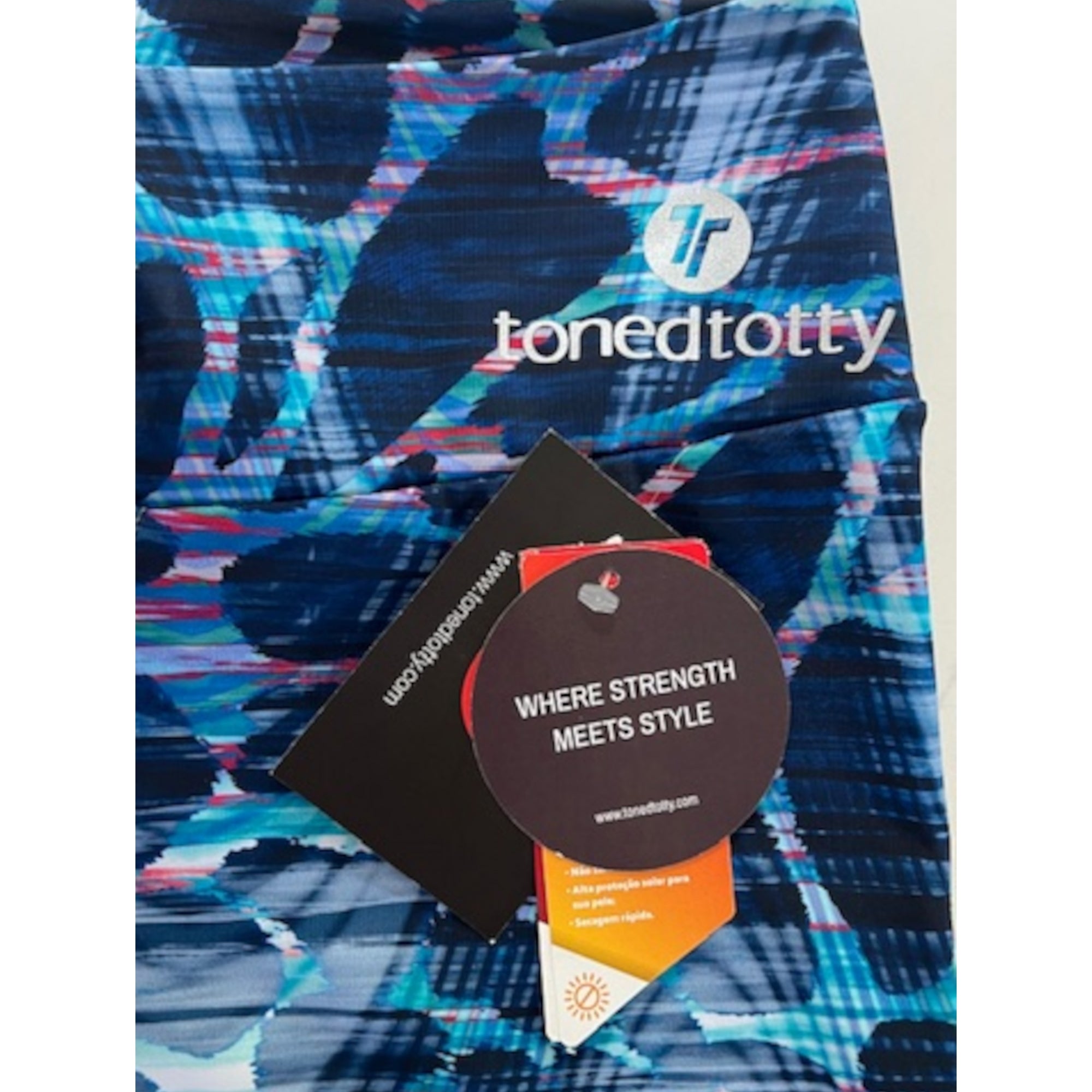 Ocean Motion Print Leggings