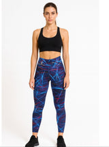 Pulse Electric Print Leggings