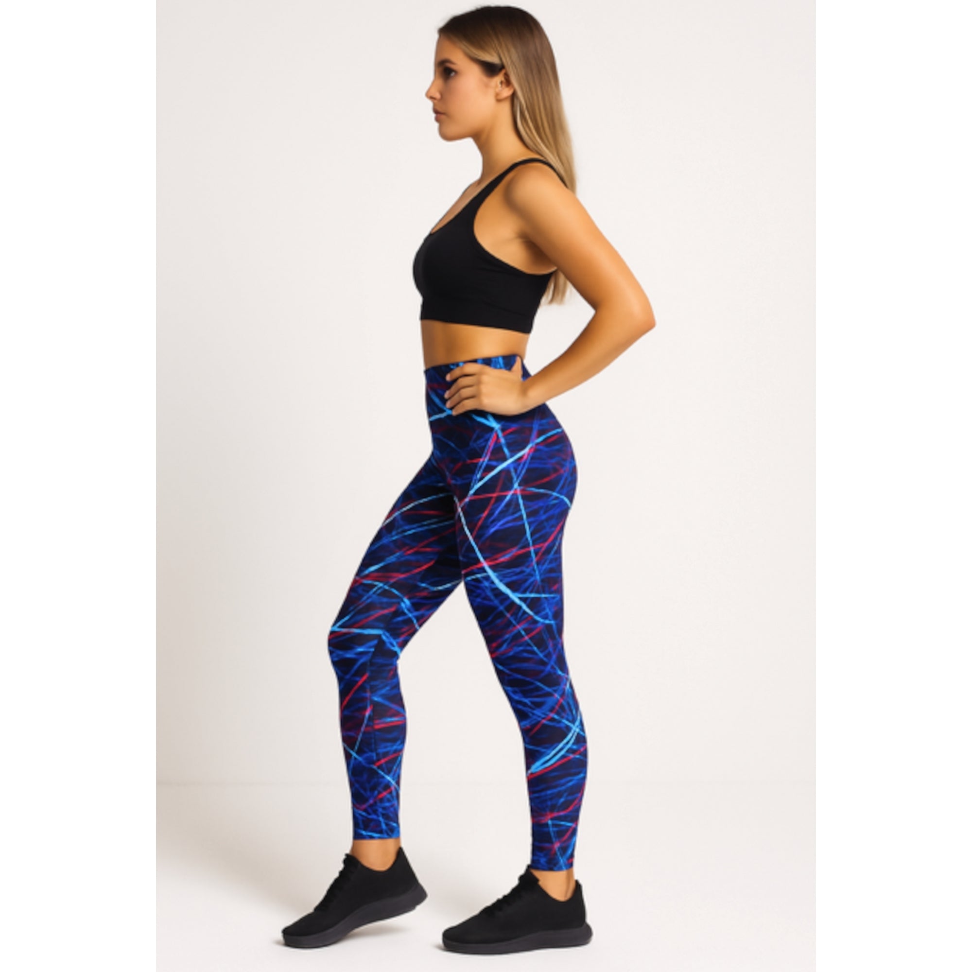 Pulse Electric Print Leggings