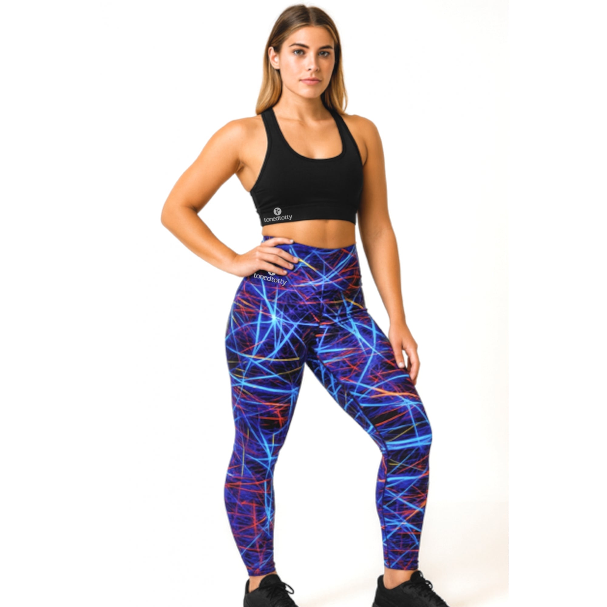 Pulse Electric Print Leggings