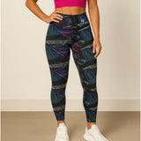 Lightweight Spectrum Print Leggings
