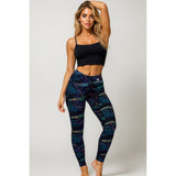Lightweight Spectrum Print Leggings