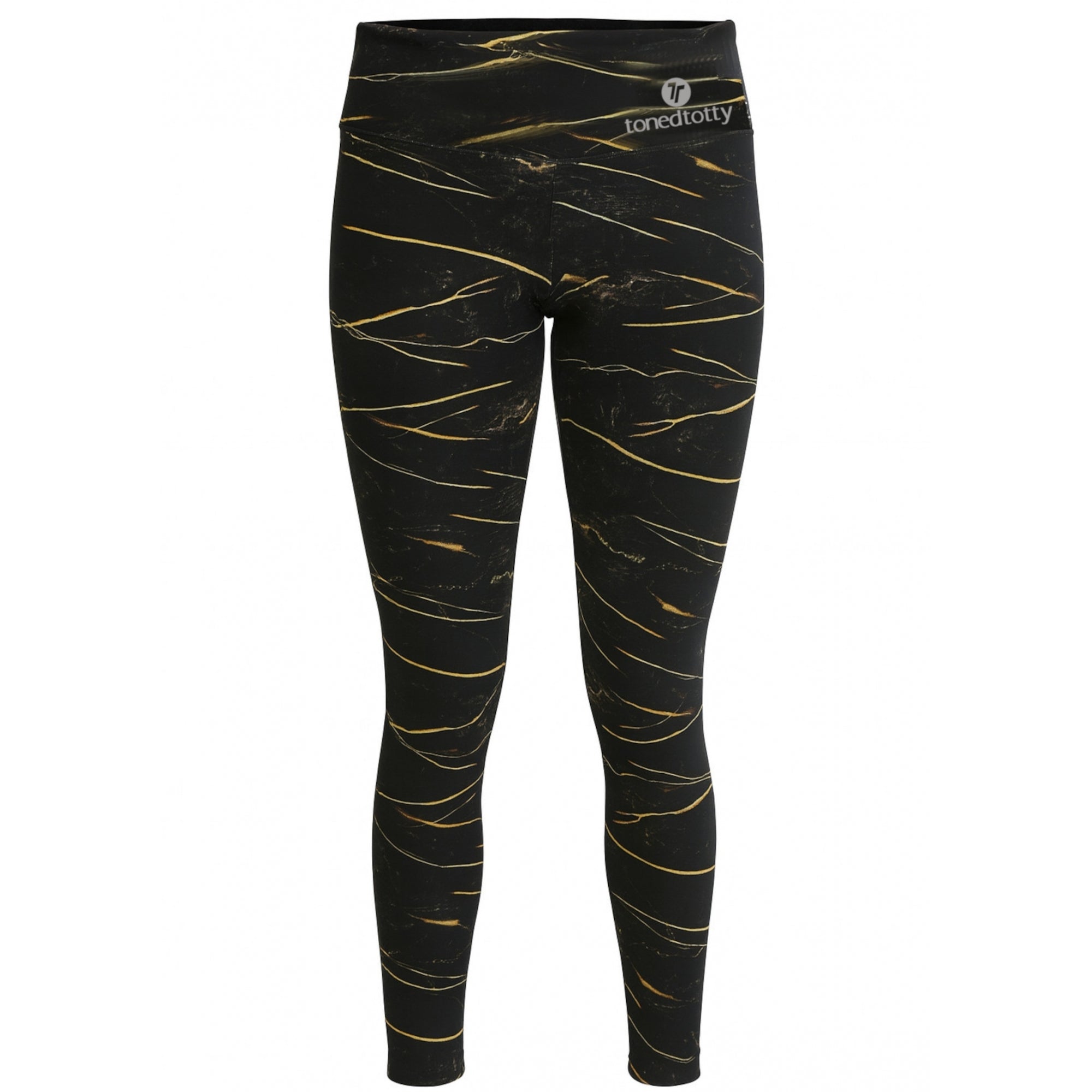 Gold Streak Performance Leggings