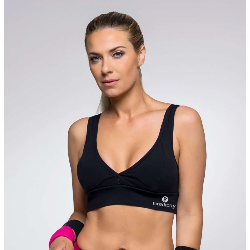 Supplex V-Back Sports Fitness Bra