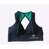 Padded Groove Sports Bra Top