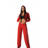 It Girl Sports Fitness Jacket Red