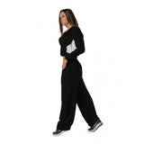 It Girl Black/White Fitness Jacket