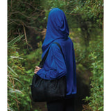 Cobalt Blue My Mind Oversized Boyfriend Jacket