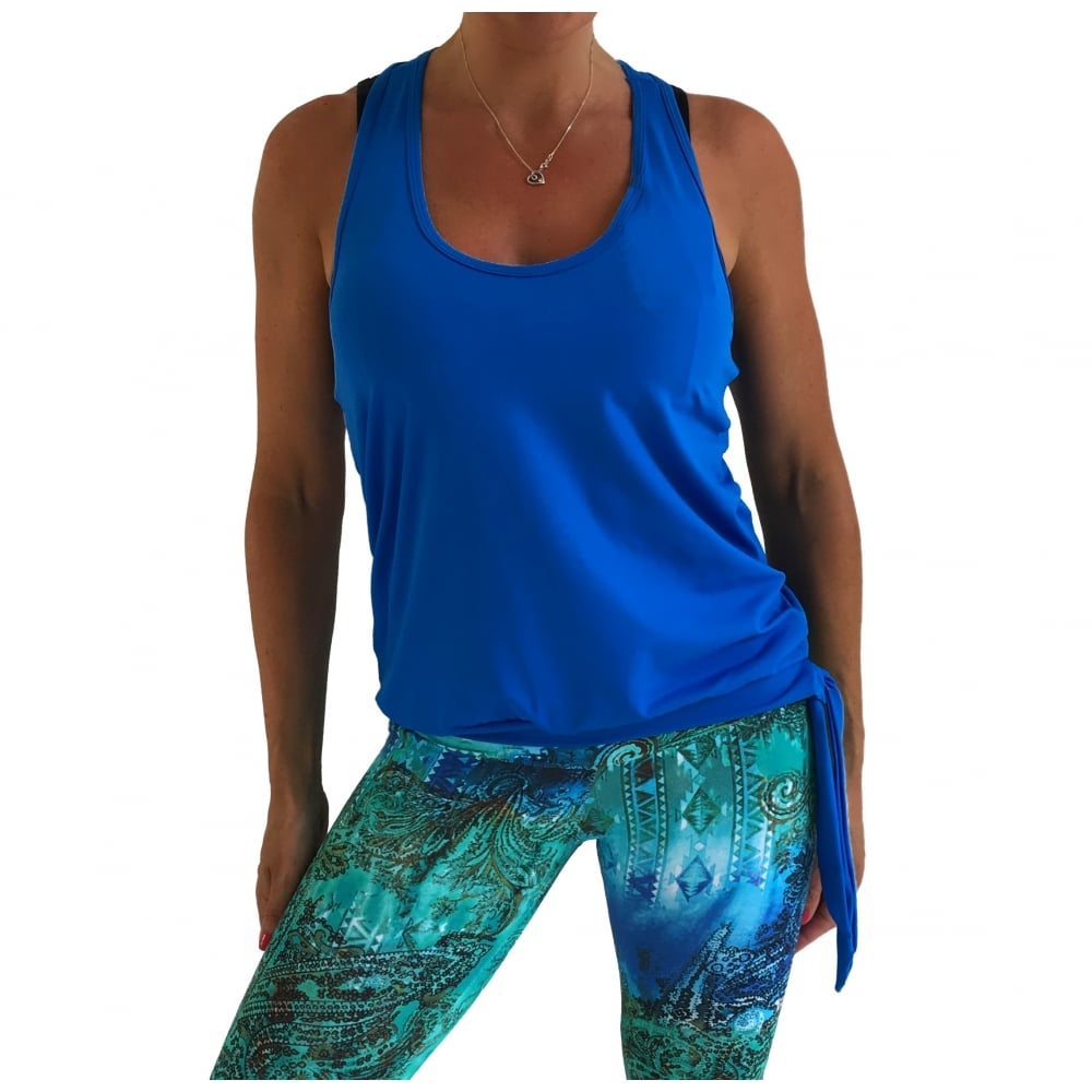 "Flirty" Tie Side Fitness Yoga Top 5 Colours