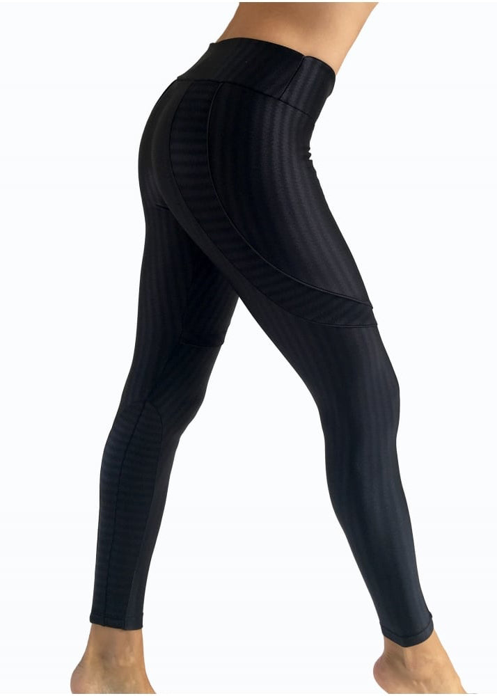 Coco Noir Subtle Print Gym Leggings