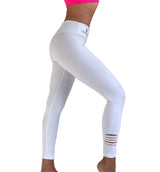 Bossgirl Supplex White Fitness Leggings