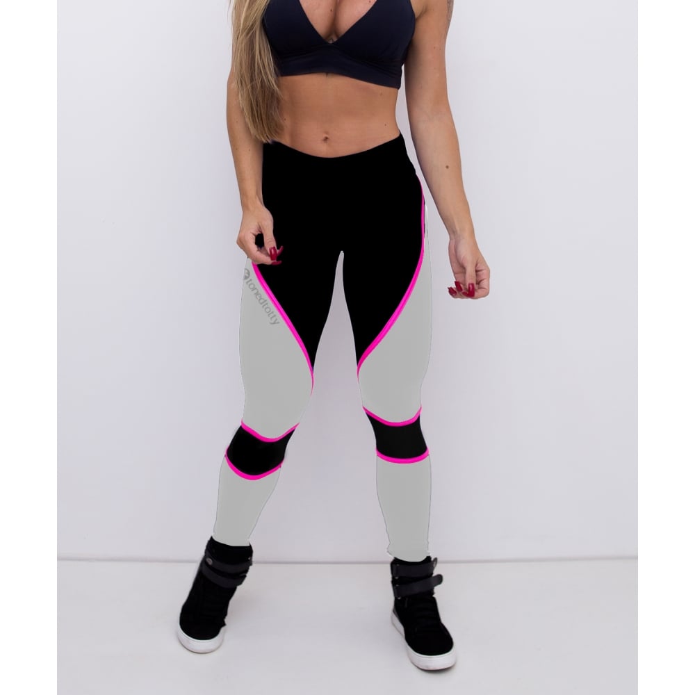 Gym Doll Emana White Fitness Leggings