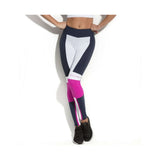 Courchevel Totty Performance Navy and White Sports Bra Top