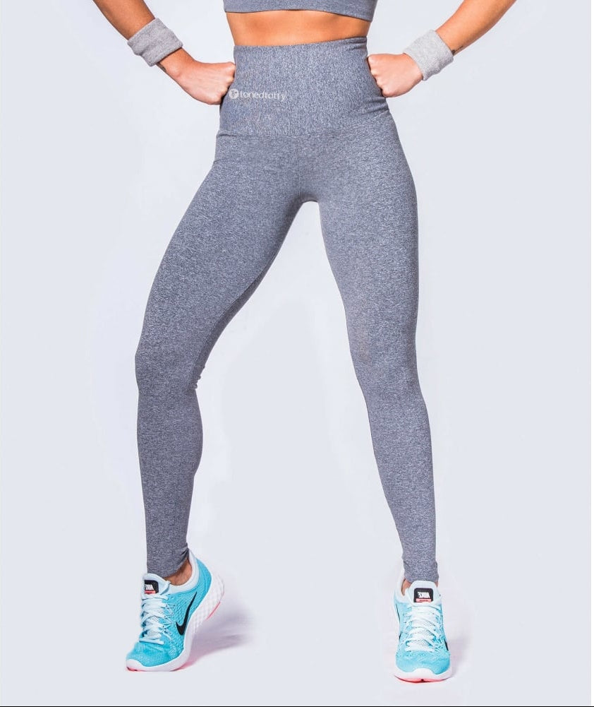 High Waisted Grey Leggings