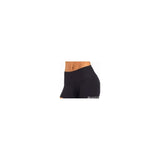 Black Out Supplex Gym Shorts Hot Pants