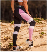 Limited Edition Selfish Ambition Black/White/Pink Gym Leggings