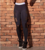 Totty Girls Black Gym Leggings High Waist
