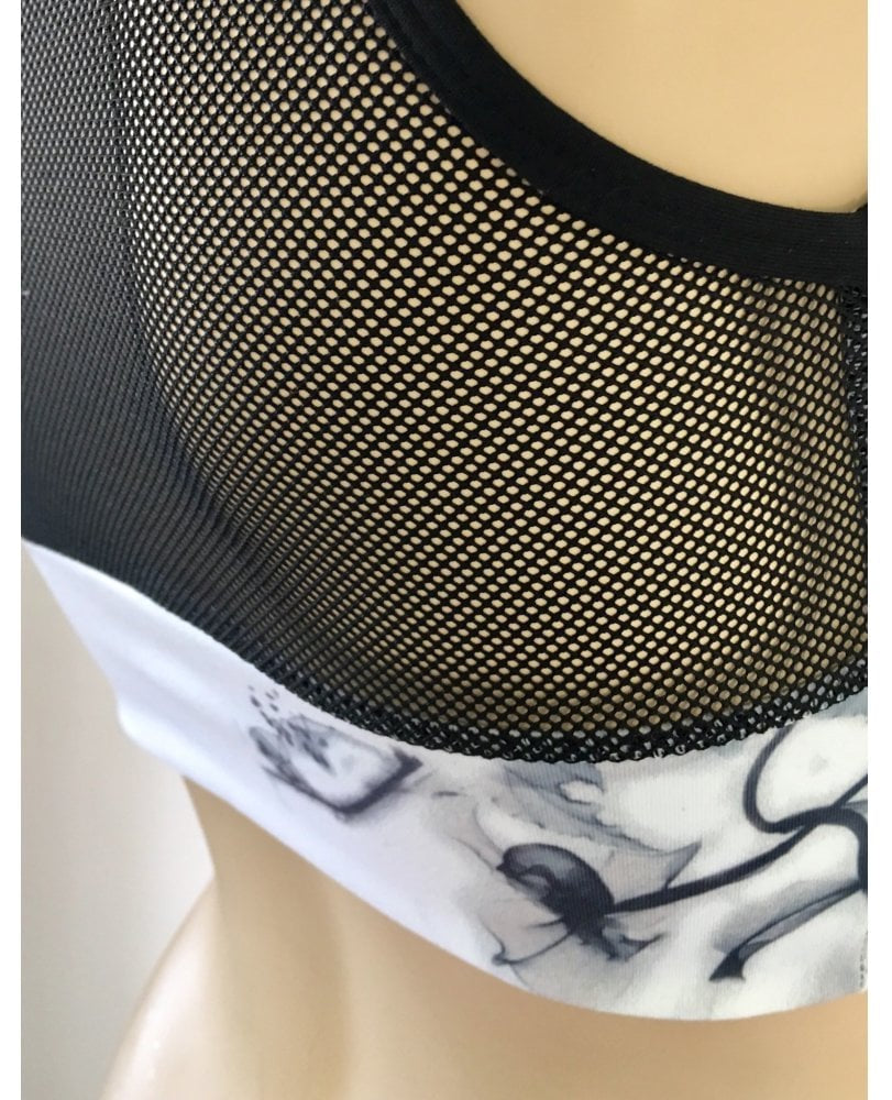 All Daisy Long Supplex Crop Top