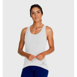 Meet Me At Sunset White Fitness Vest Top