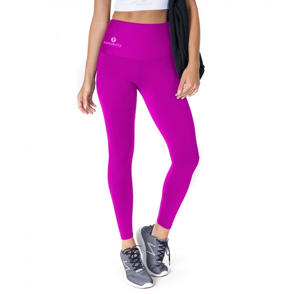 Cerise High Waisted Lycra Sport Leggings