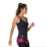 Longer Length Black Fitness Top