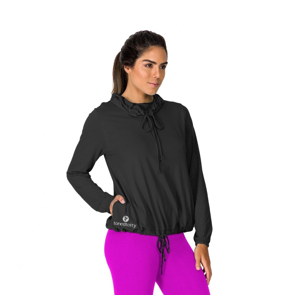 Ultracool Black Sports Blouse